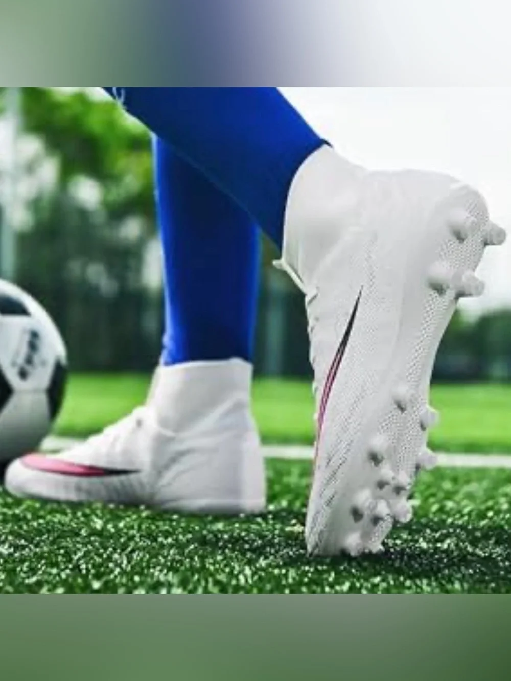NEW Soccer Football High Ankle Sockliner Cleats Boots Men’s 11 / Women’s 12.5